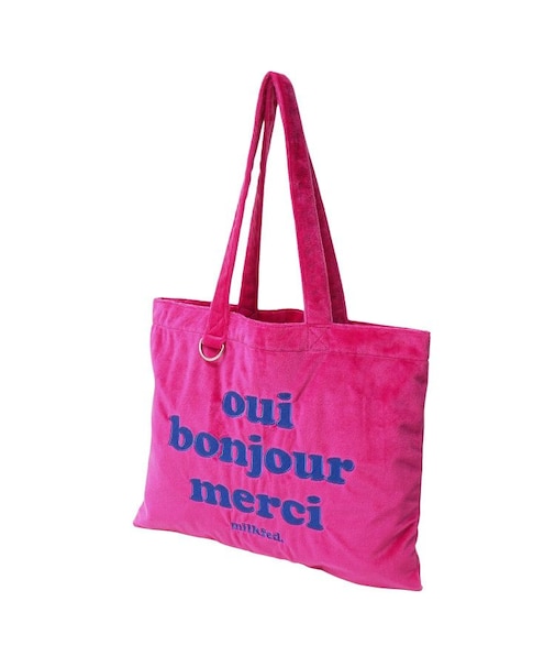 LOGO FLUFFY BAG