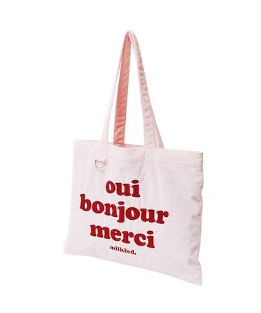 LOGO FLUFFY BAG