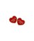 HEART LOGO STUD EARRINGS