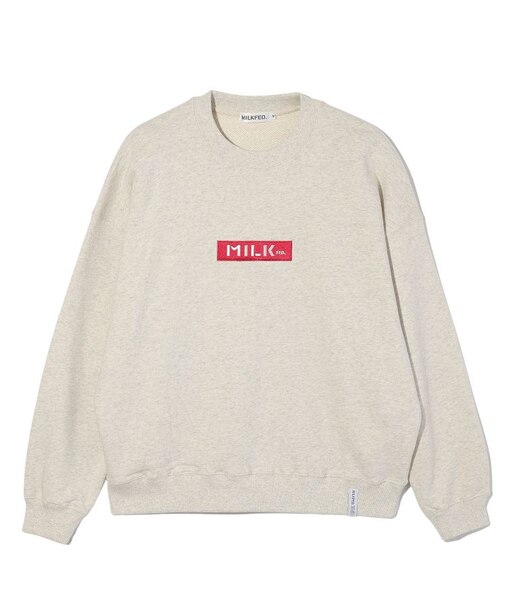 BAR LOGO BASIC SWEAT TOP
