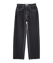 MILKFED. EMBROIDERED DENIM PANTS