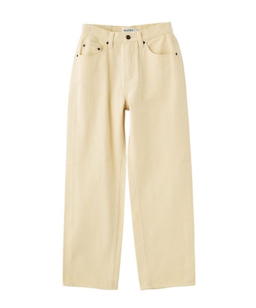 MILKFED. EMBROIDERED DENIM PANTS