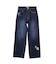 DOODLE EMBROIDERED DENIM PANTS
