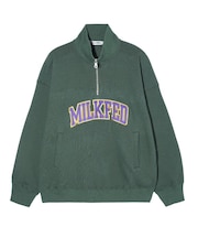 COLLEGE LOGO HALF ZIP TOP