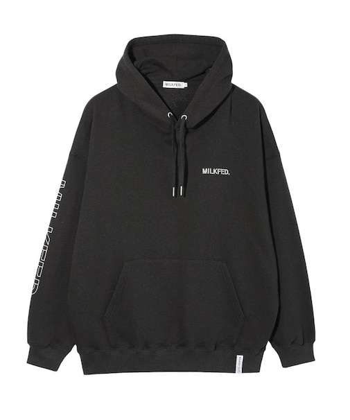 STENCIL LOGO BASIC SWEAT HOODIE