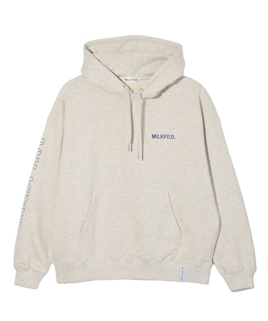 STENCIL LOGO BASIC SWEAT HOODIE