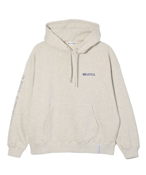 STENCIL LOGO BASIC SWEAT HOODIE