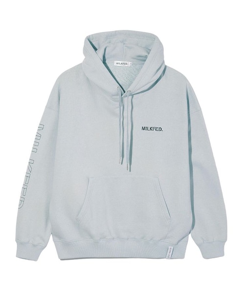 STENCIL LOGO BASIC SWEAT HOODIE