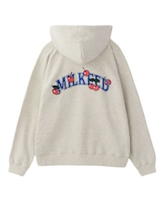 CHERRY COLLEGE LOGO ZIP UP HOODIE