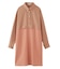 COLOR BLOCK SHIRT DRESS