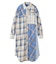 PLAID PATCHWORK SHIRT DRESS
