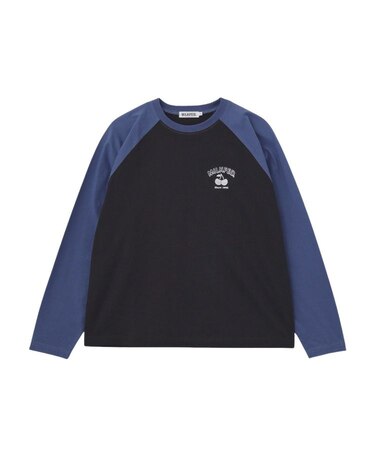 ROUND LOGO GLITTER CHERRY B/B TEE