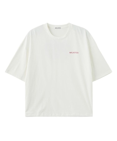 MILKFED. DRAWSTRING BIG S/S TEE