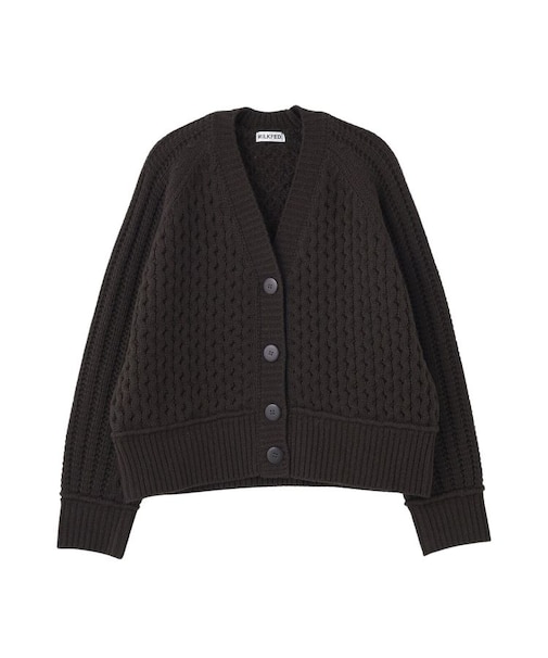 CABLE KNIT CARDIGAN