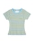 OPEN BACK STRIPE S/S TOP