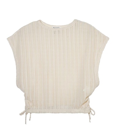 SIDE RIBBON MESH TOP