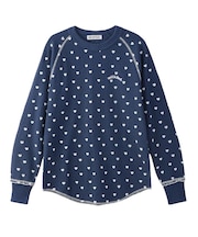 HEART WAFFLE TOP