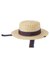 TRIMMED RIBBON BOATER HAT