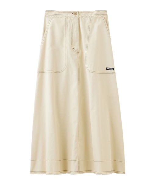 SOLID LONG SKIRT