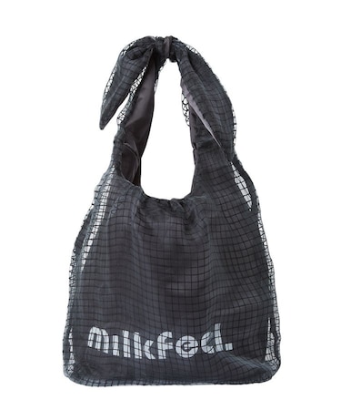 SHEER PLAID TOTE