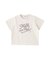 CREAM LOGO COMPACT S/S TEE