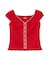 FRILL CAP SLEEVE TOP