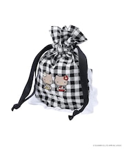 MILKFED. x HELLO KITTY SUN-KISSED F2F DRAWSTRING POUCH