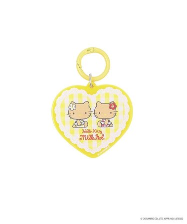 MILKFED. x HELLO KITTY SUN-KISSED F2F KEYCHAIN