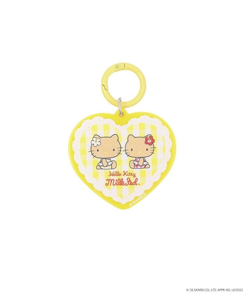 MILKFED. x HELLO KITTY SUN-KISSED F2F KEYCHAIN