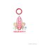 MILKFED. x HELLO KITTY SUN-KISSED SURF KEYCHAIN