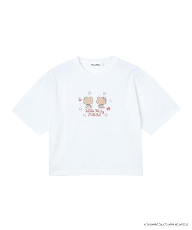 MILKFED. x HELLO KITTY SUN-KISSED F2F S/S TEE