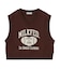 COLLEGE LOGO V-NECK SWEAT VEST