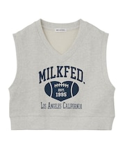 COLLEGE LOGO V-NECK SWEAT VEST