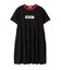 BAR LOGO TIERED DRESS