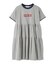 BAR LOGO TIERED DRESS