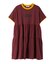 BAR LOGO TIERED DRESS