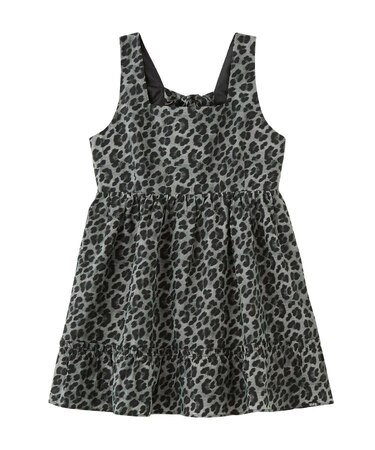 LEOPARD PRINT MINI DRESS