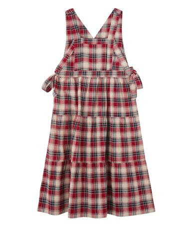 APRON TIERED DRESS