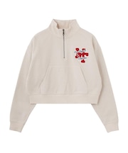 SAGARA PATCH HALF ZIP TOP
