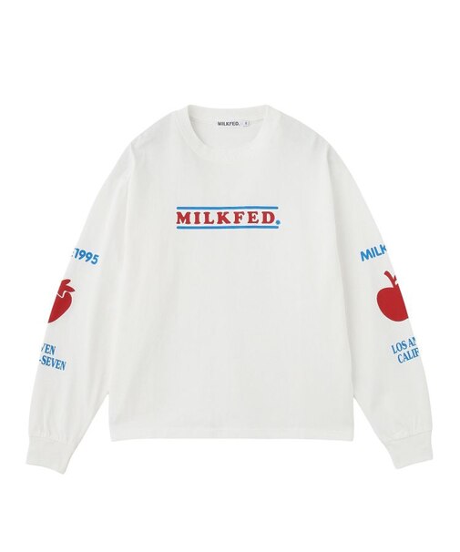 FRUIT SLEEVE PRINT L/S TEE