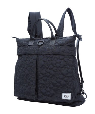 CHERRY QUILTED HELMET BAG