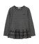 RUFFLE HEM L/S TOP