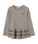 RUFFLE HEM L/S TOP