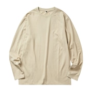 スーピマシルケットコットン長袖Ｔシャツ