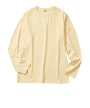 スーピマシルケットコットン長袖Ｔシャツ