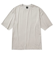 持続冷感-1℃コットン オーバーサイズ5分袖Tシャツ