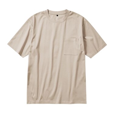 シルキー冷感コットン半袖Tシャツ