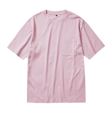シルキー冷感コットン半袖Tシャツ