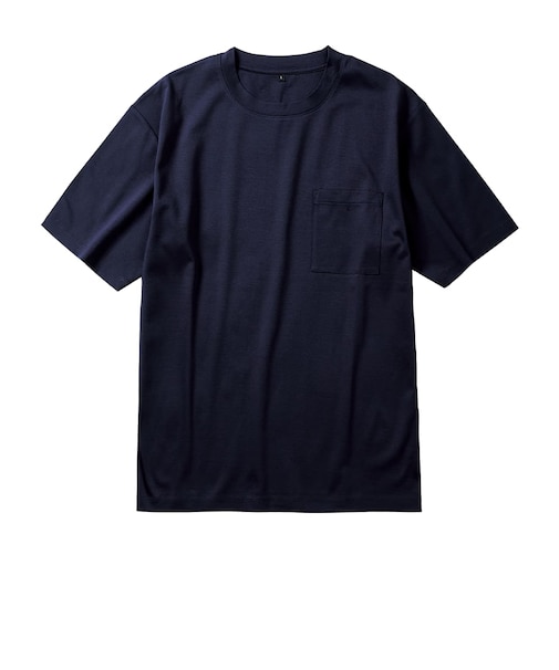シルキー冷感コットン半袖Ｔシャツ