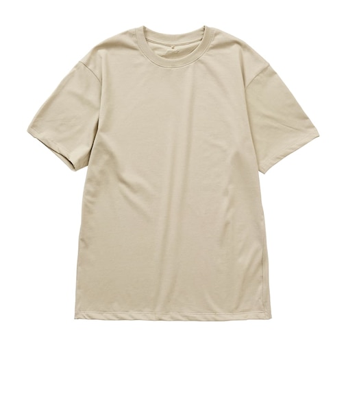 スーピマシルケットコットン半袖Tシャツ